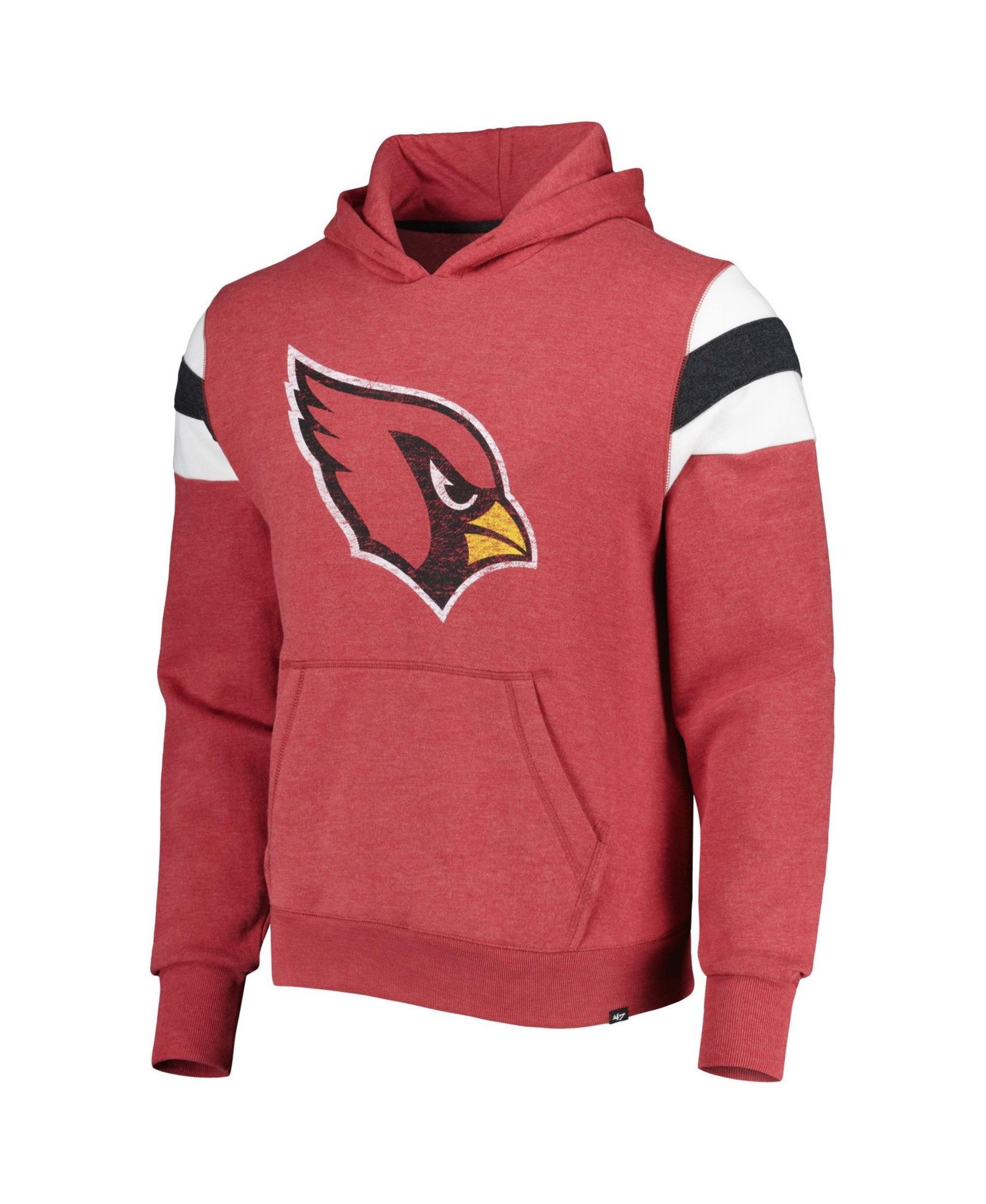 Men's Heathered Cardinal Arizona Cardinals Premier Nico Pullover Hoodie