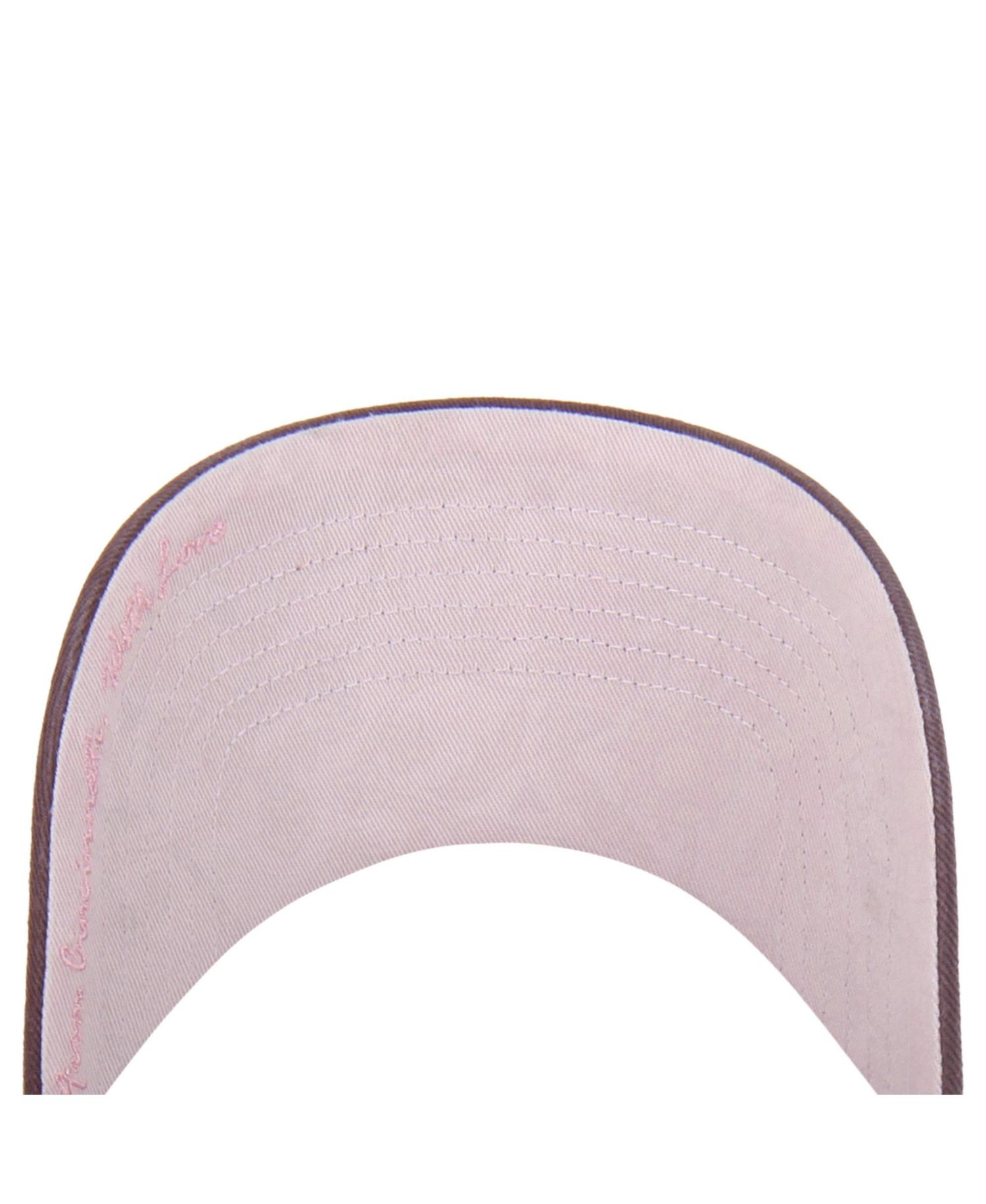 Men's and Women's Stone/Burgundy Cincinnati Bengals Love Letter Clean Up Adjustable Hat