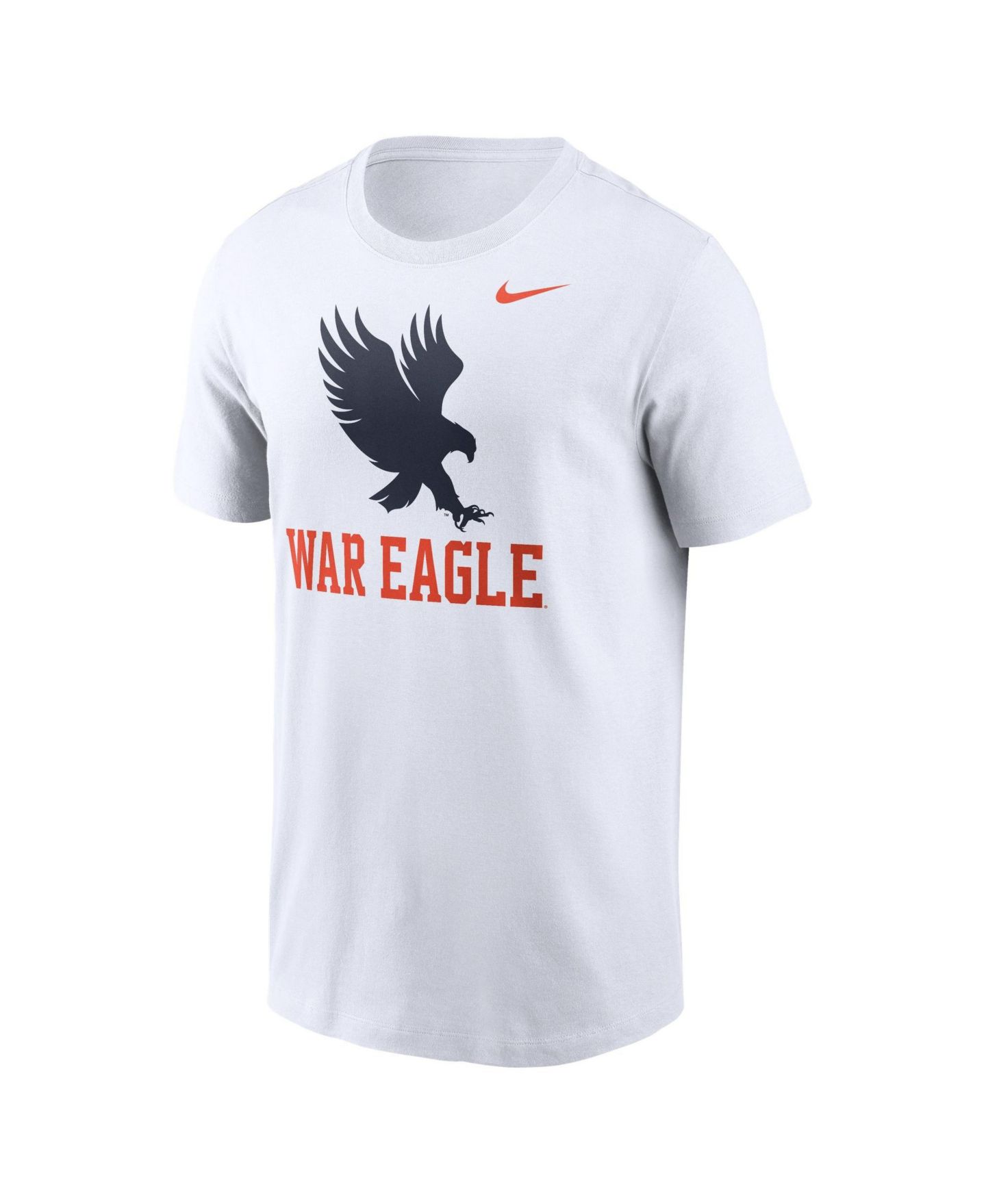 Мужская футболка Nike White Auburn Tigers Primetime Logo Mantra — фото 2