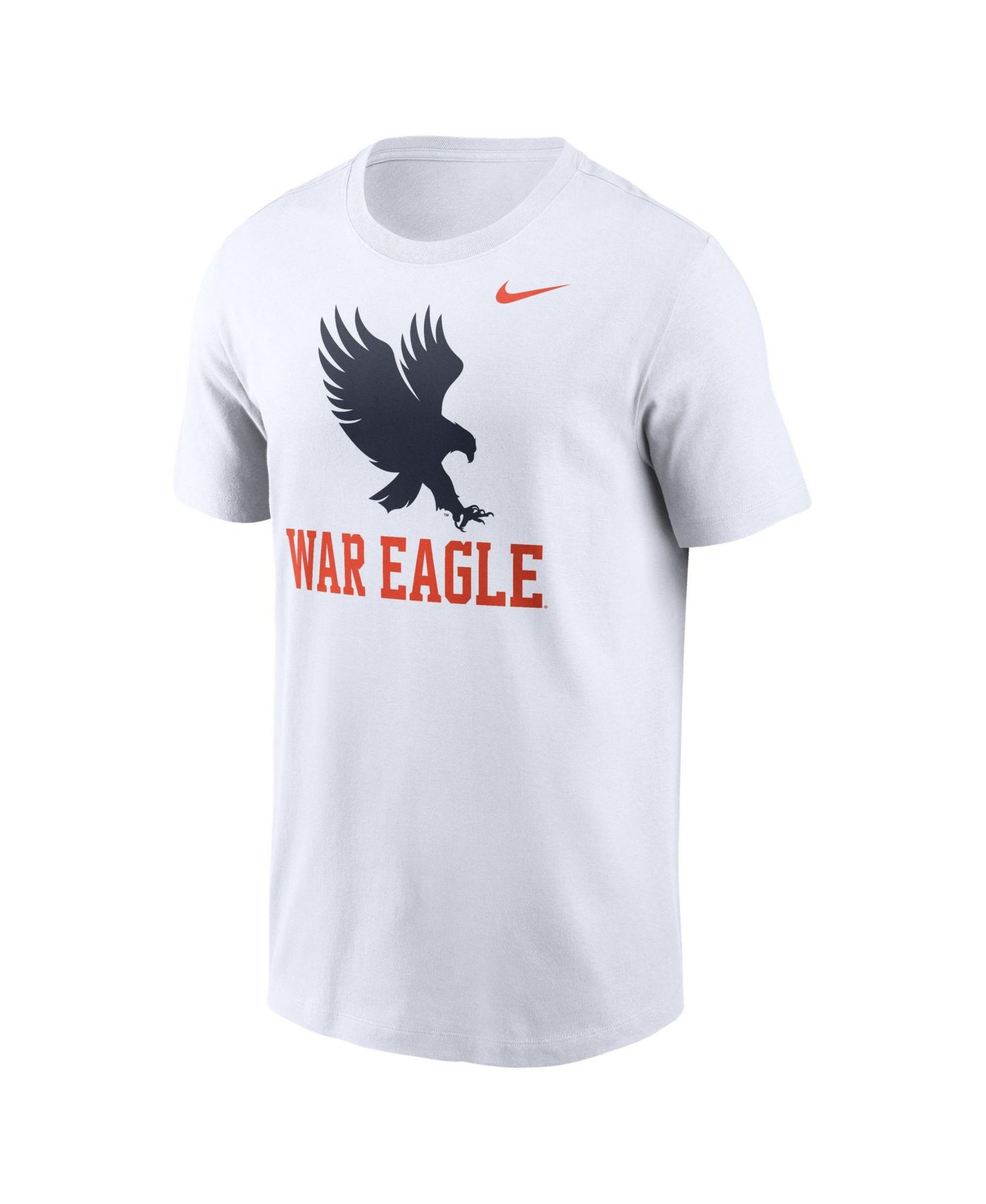 Men's White Auburn Tigers Primetime Logo Mantra T-Shirt