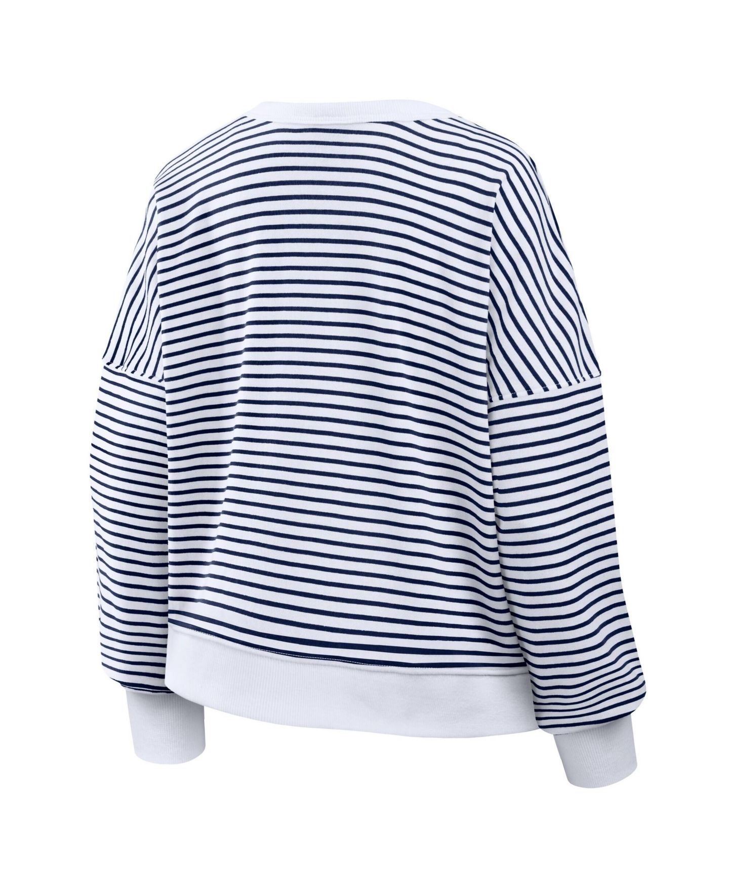Женские толстовки Fanatics Seattle Seahawks Striped Oversized Sweatshirt — фото 3