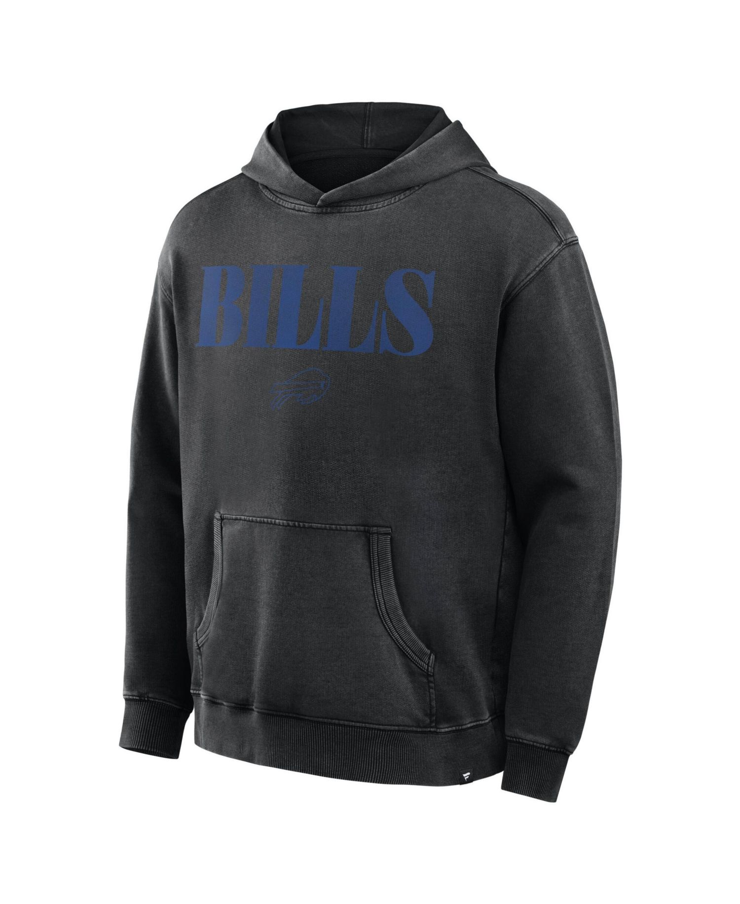 Men's Black Buffalo Bills Relaxed Intense Rivalry French Terry Hoodie