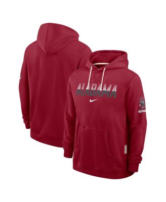 Men's Crimson Alabama Crimson Tide 2026 Sideline Standard Issue Dri-FIT Hoodie