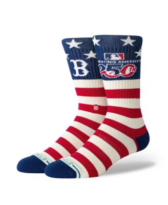 Men's and Women's Boston Red Sox American's 250th Crew Socks