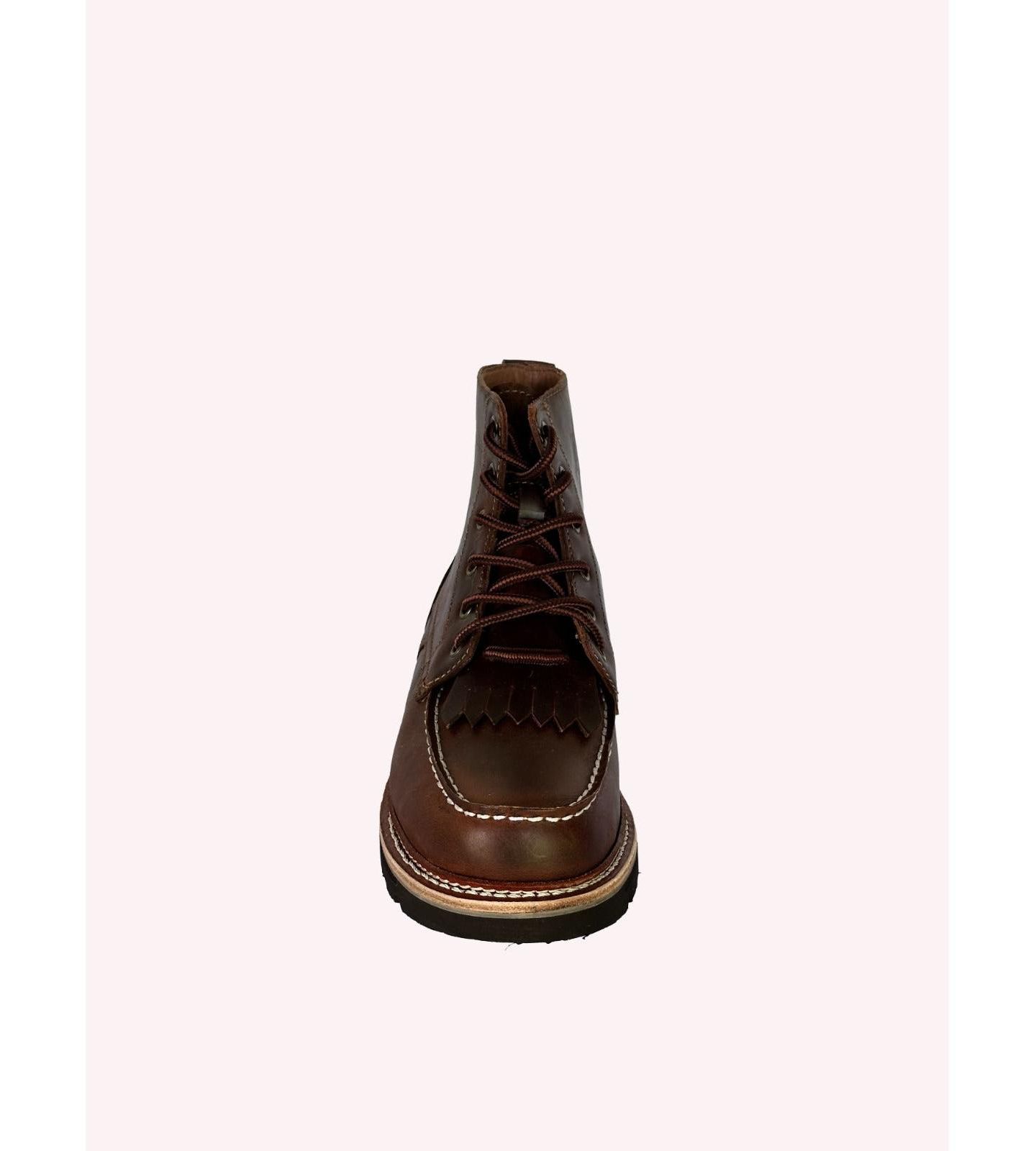 Мужские ботинки Ax Men Boots Barrister 6 Inch Front Lace Plain Toe, цвет: Коричневый — фото 5
