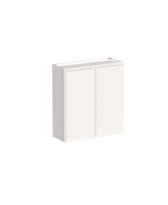 33"x36" Standard Wall Cabinet 2 Door 2 Shelves, Ready to Assemble Kitchen Cabinet with Solid Wood Frame, Soft-Close Slides and Hinge