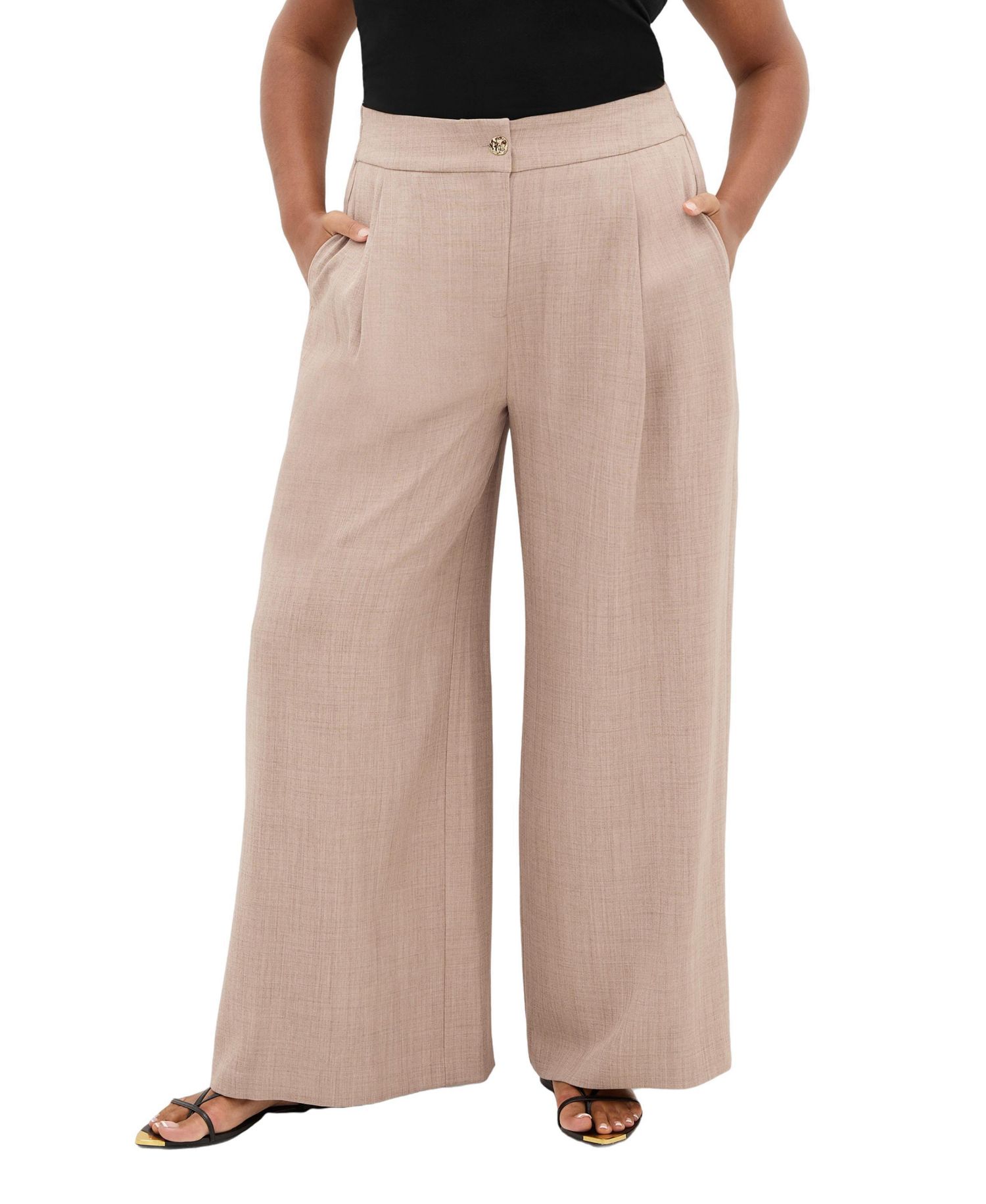 Plus Size Luci Wide Leg Pant