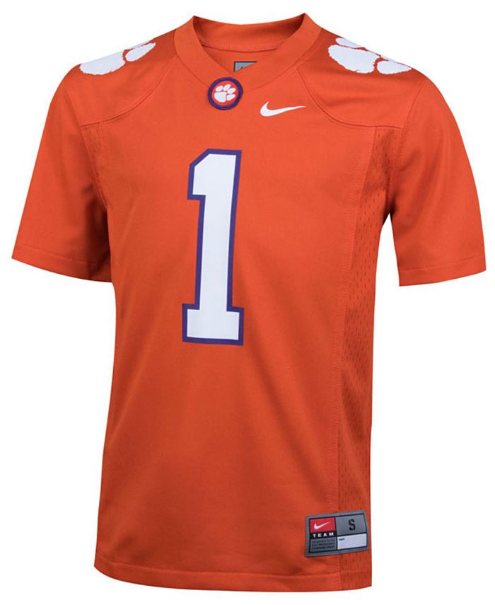 Nike Clemson Tigers Replica Football Game Jersey, Big Boys (820) Macy's
