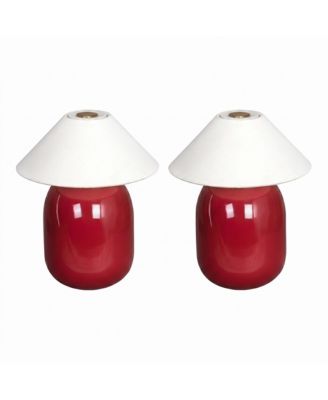 Ren  Rechargeable Cordless LED Desk Lamps, Set of 2