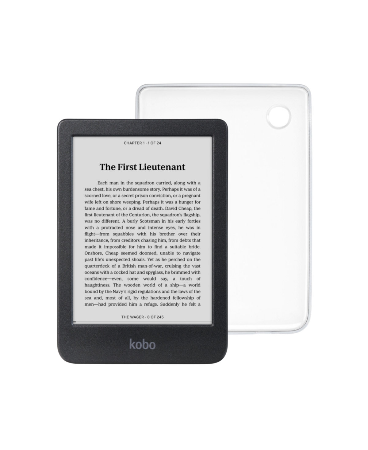 Kobo Clara Bw 6" 16GB E-Reader - Clear
