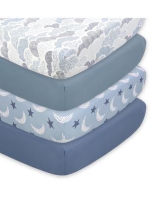 Soft Cloud 4-Pack Fitted Crib Sheets