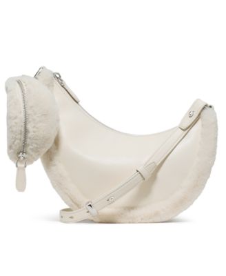 Duo Small Faux Fur Crossbody Bag