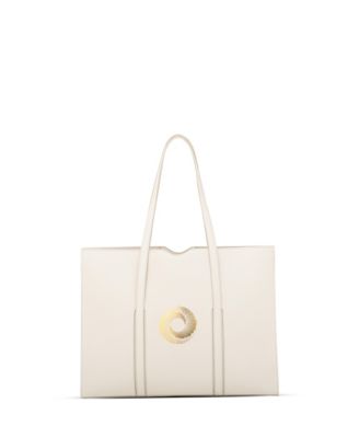 Akshaya 19 Italian Calf Leather Tote Bag
