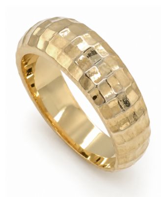 Sparkle Textured Solid Ring