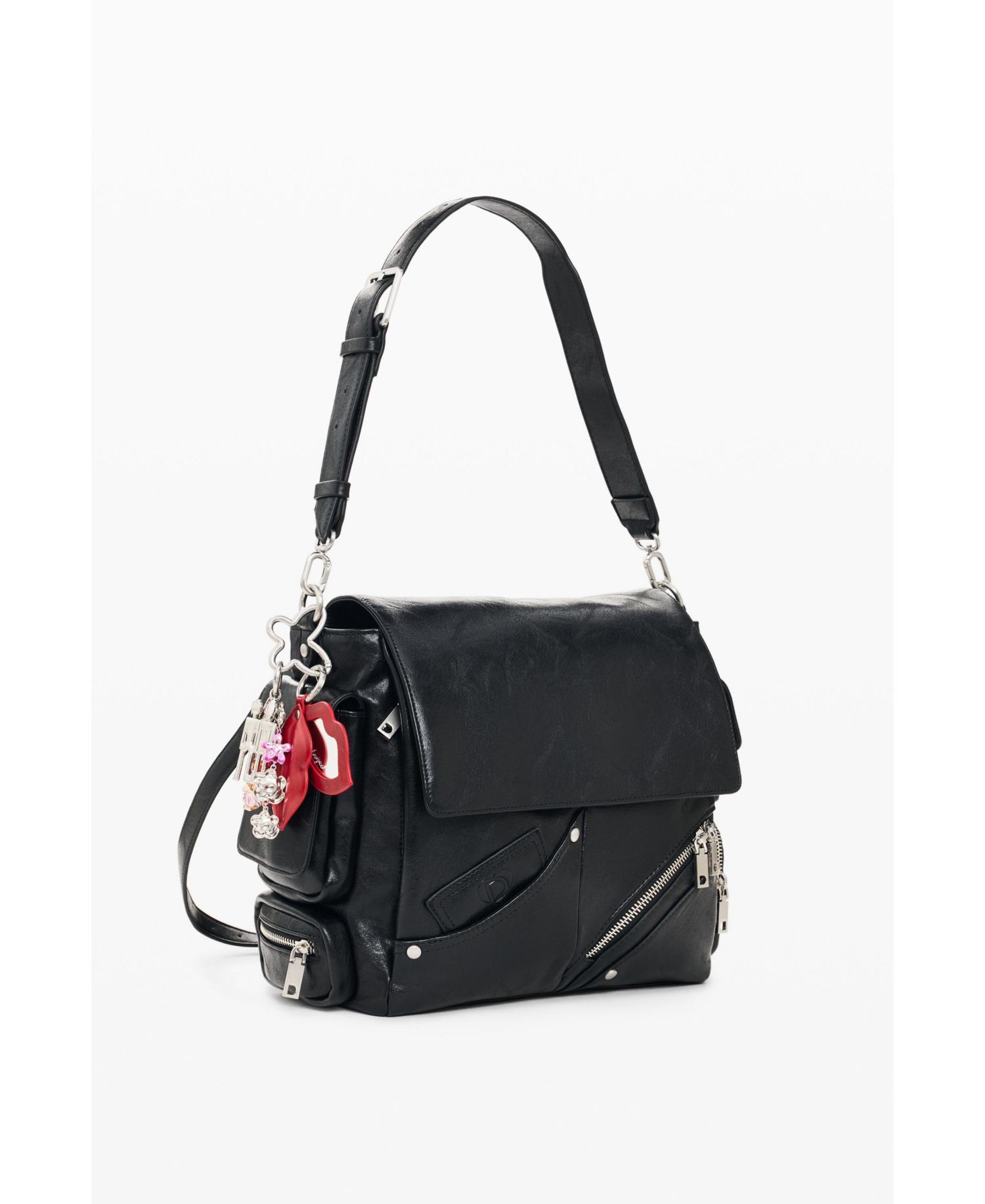 Women's Small Faux Leather Backpack
