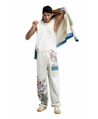 Men's Long floral trousers