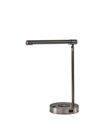 24" Metal Dax LED Wireless Charging Desk Lamp