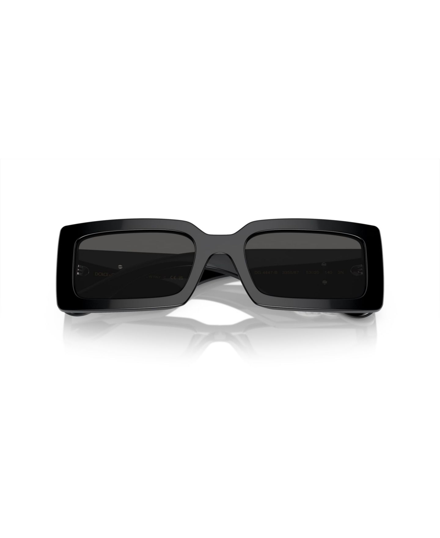 Женские солнцезащитные очки Dolce&Gabbana DG4447B, цвет: Чёрный — фото 5