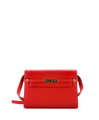 Medium Manhattan Shoulder Bag Leather