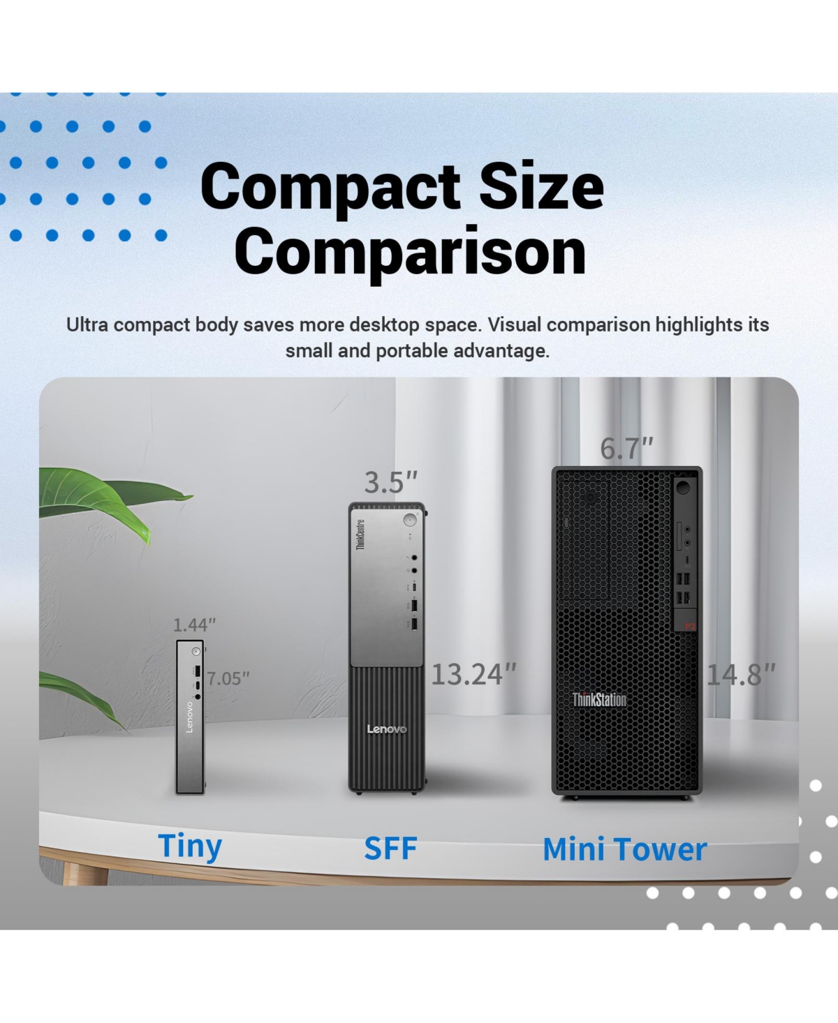 Lenovo ThinkCentre Neo 55s Gen 6 Small Form Factor Business Desktop Computer