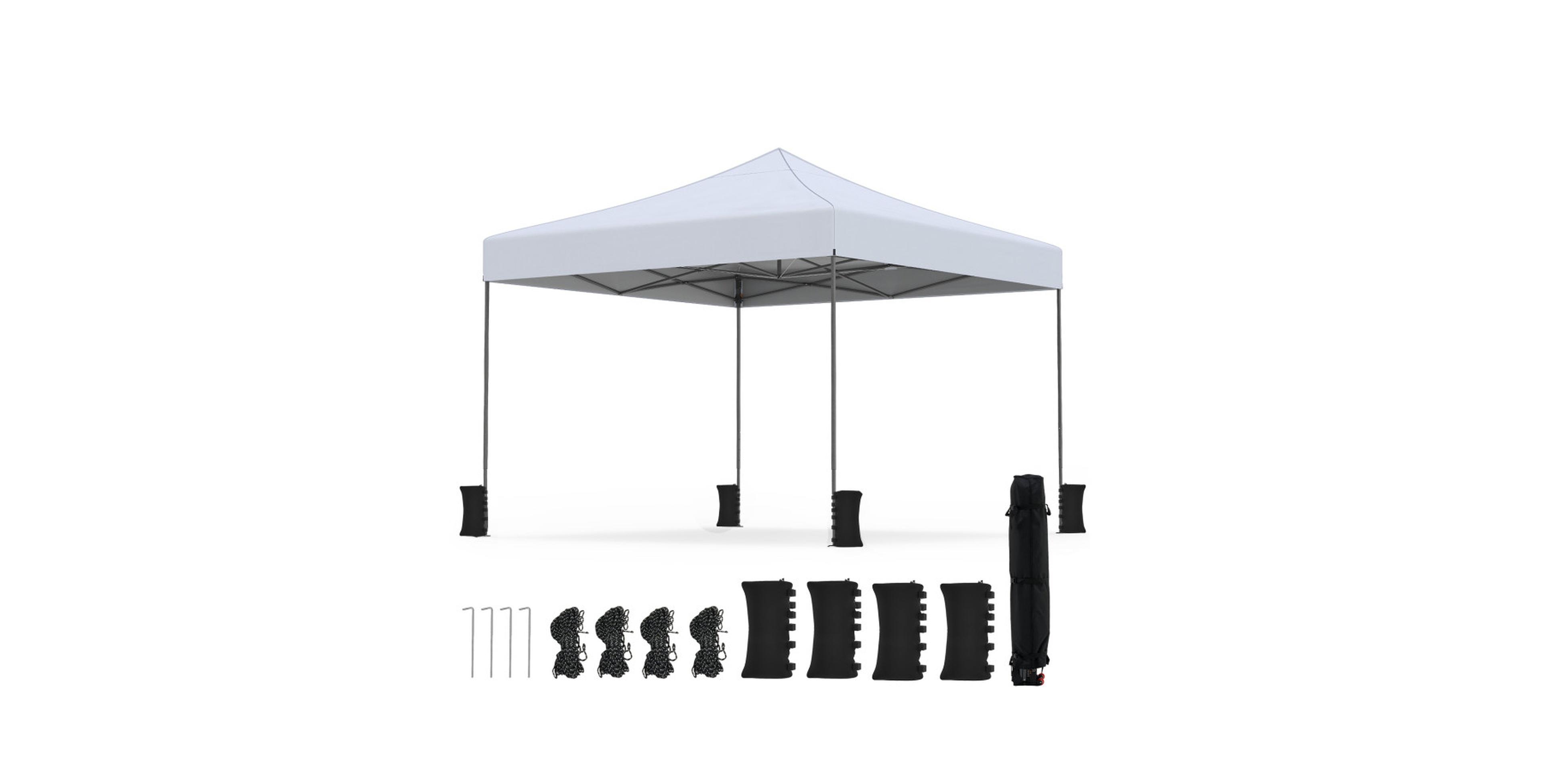 Sugift 9.5 x 9.5 Feet Pop Up Canopy Tent with Adjustable Heights