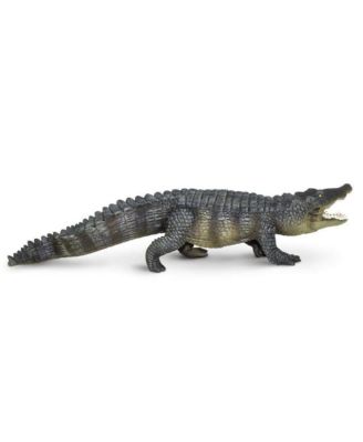 Incredible Creatures Saltwater Crocodile 12"L x 2.5"W Hand-Painted Figurine, Ages 18 Months+