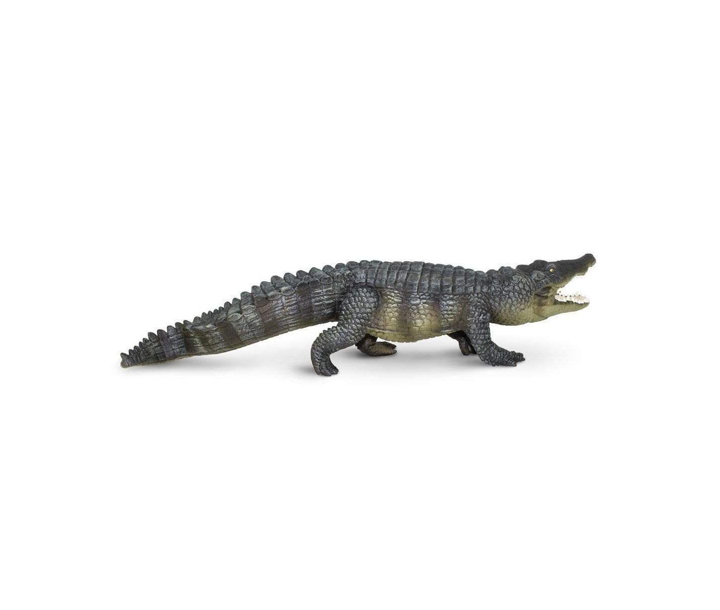 Детская фигурка Safari Ltd. Incredible Creatures Saltwater Crocodile 12"L x 2.5"W Hand-Painted Figurine, Ages 18 Months+, цвет: Open Miscellaneous — фото 1
