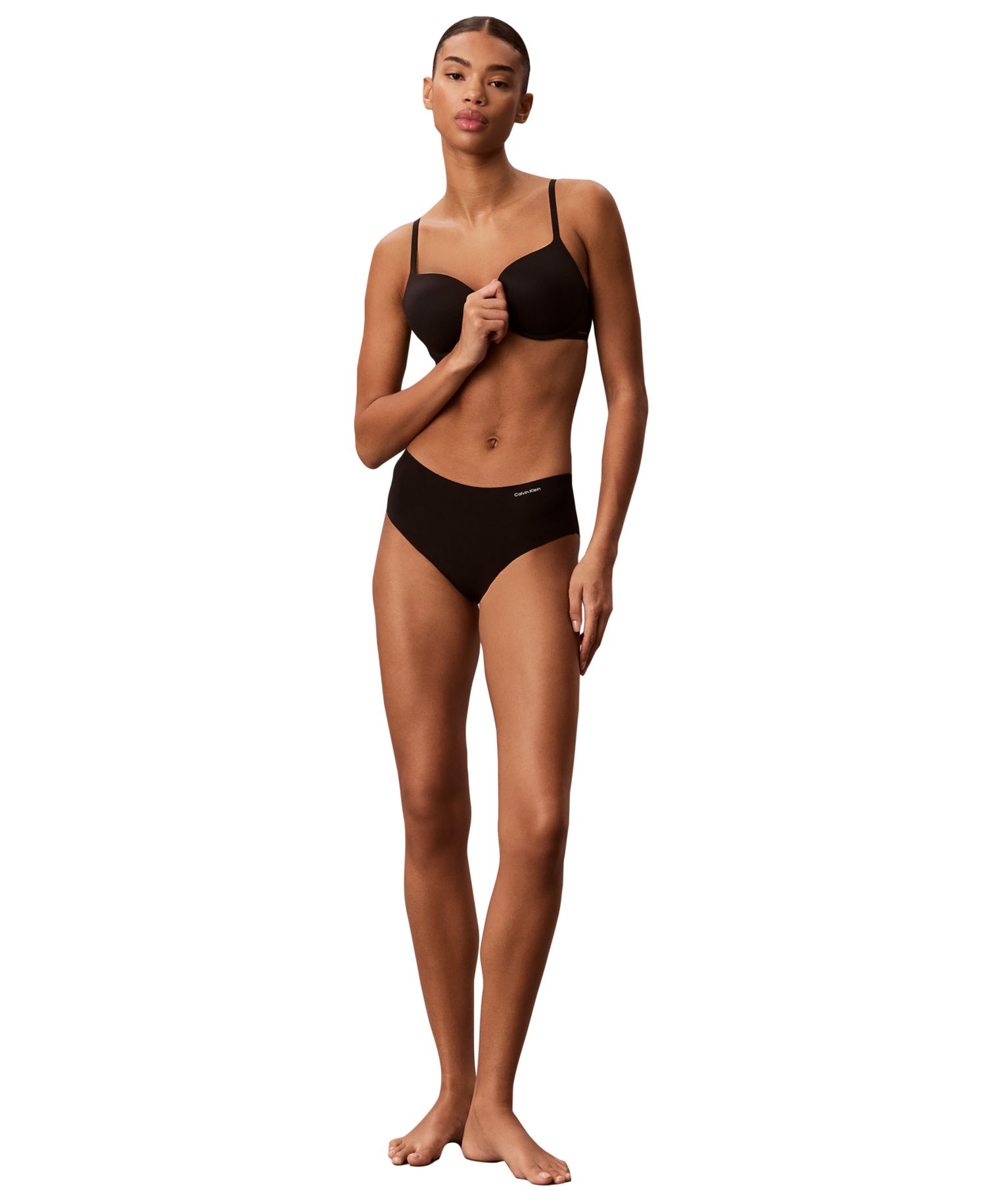 Women's Seamless Microfiber Full Coverage Hipster Panty, 3-Pack, QD5417