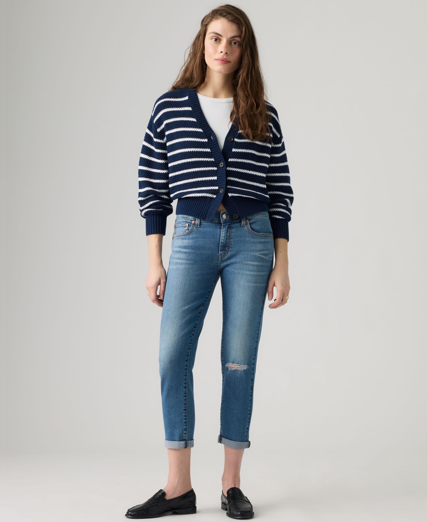 Trendy Plus Size Boyfriend Jeans
