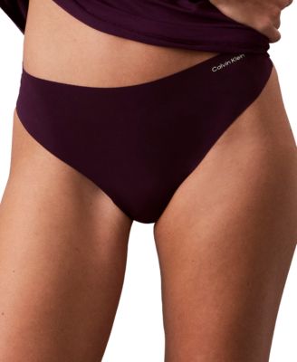 Invisibles Seamless Microfiber Stretch Thong, QD5413