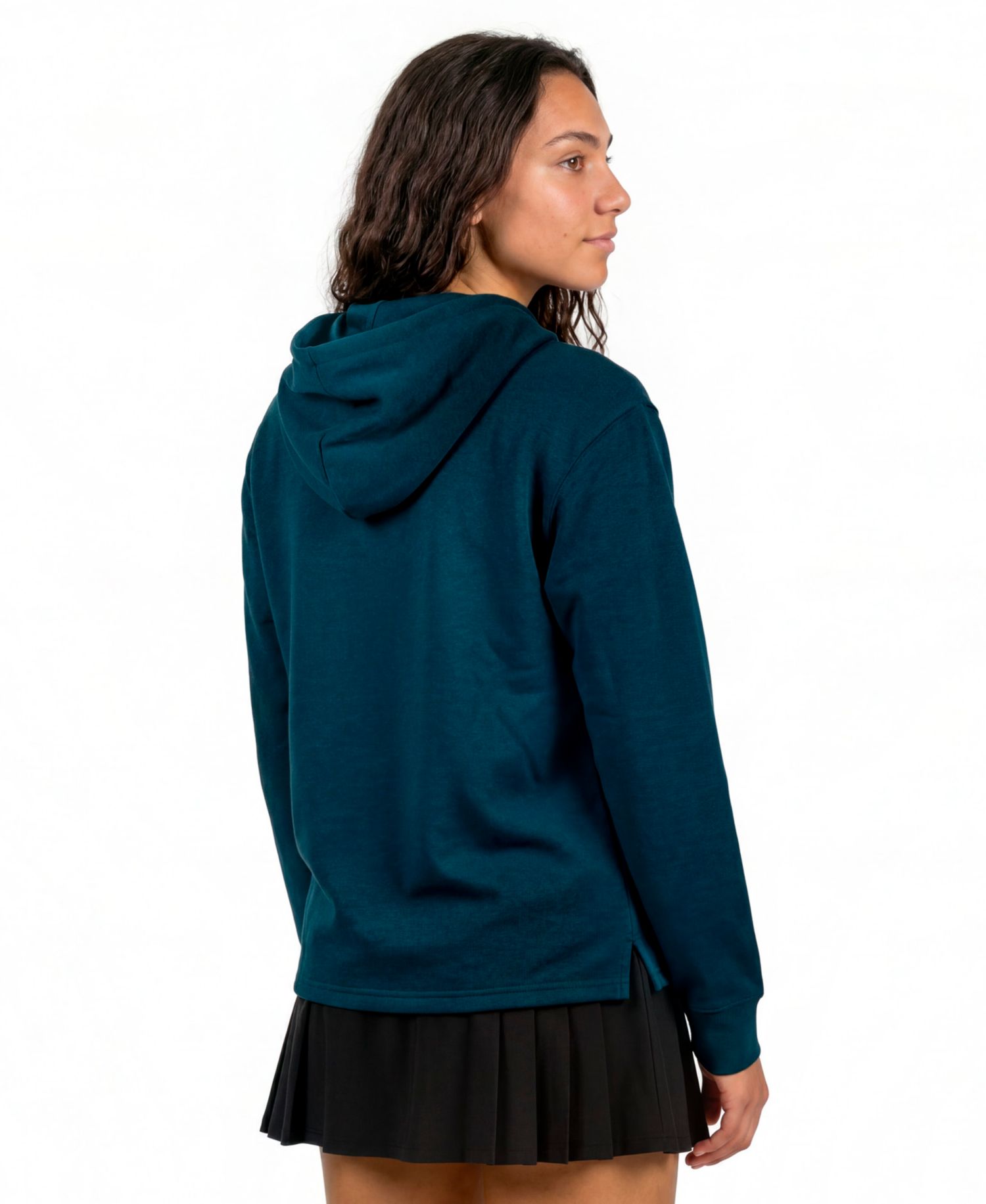 Women's Ess 1/2-Zip Standard Hoodie Long-Sleeve Fleece Sweatshirt