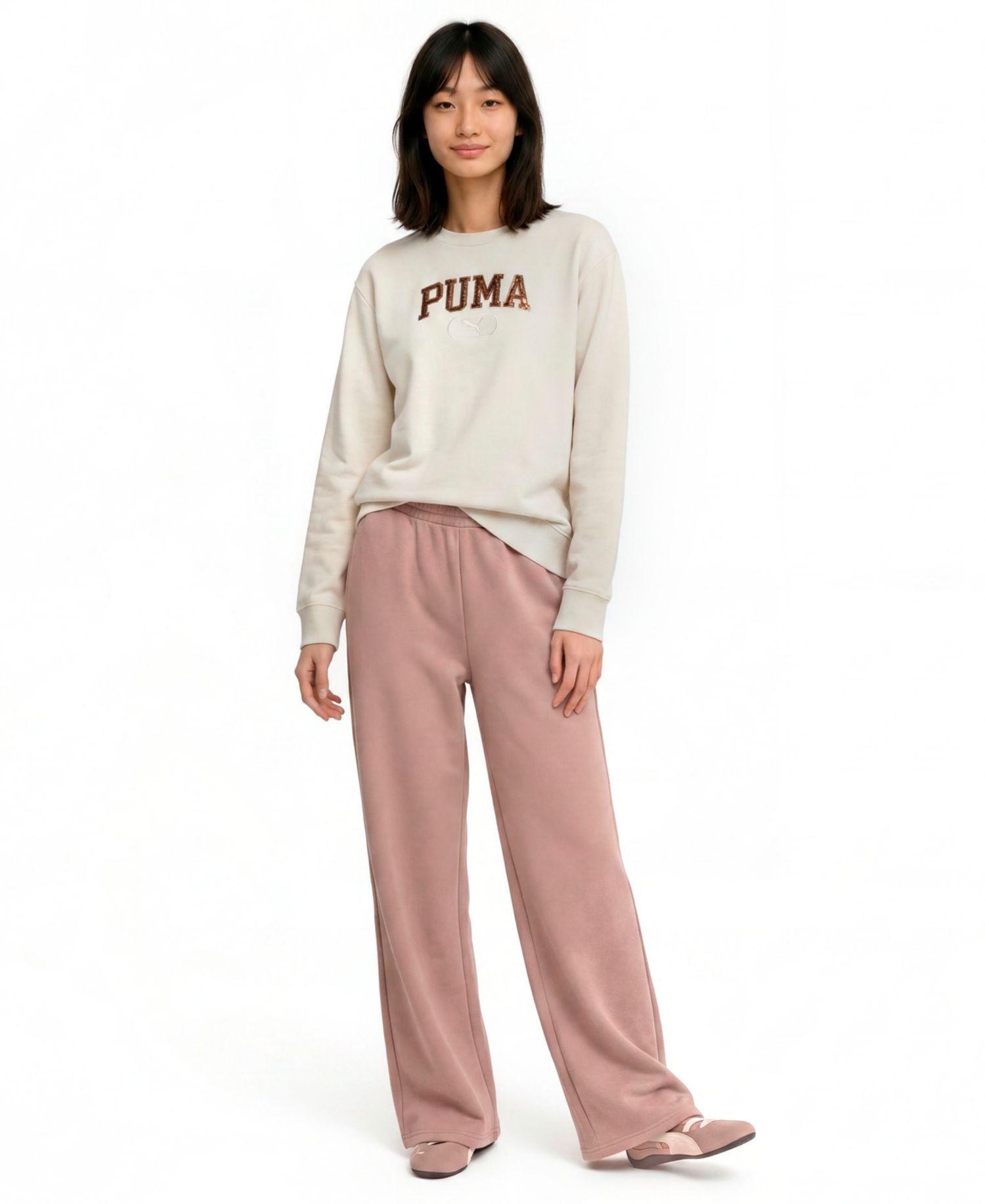 Women's Ess Elevated Sequin Pullover Sweatshirt