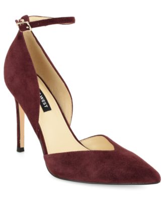 Women's Frendy Suede d'Orsay Stiletto Pumps