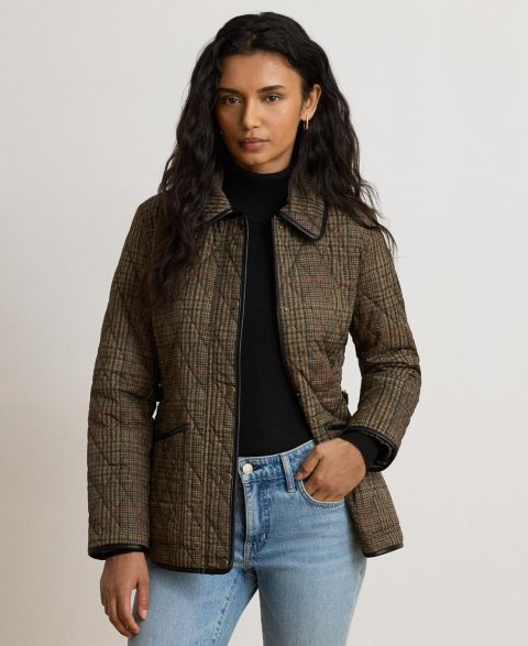 Женские куртки Lauren Ralph Lauren Women's Quilted Velboa-Lined Jacket