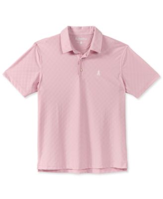 Men's Blushes Textured Regular-Fit Polo Shirt