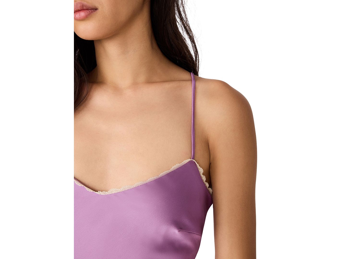 Women's Kamrynn Satin Fitted Asymmetrical Dress