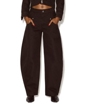 Women's Tribeca High-Waisted Wide-Leg Jeans