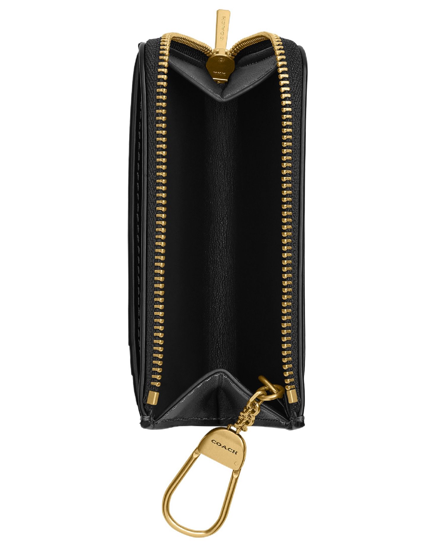 Essential Leather Key Zip Card Case