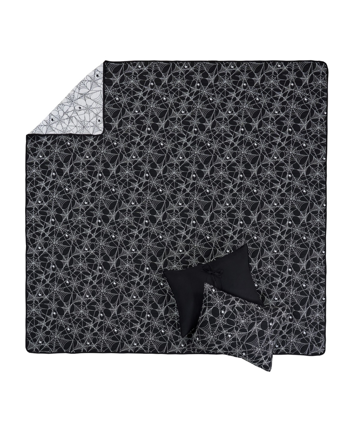 Greenland Home Fashions Spinderella Jacquard-Woven -Piece Coverlet Set