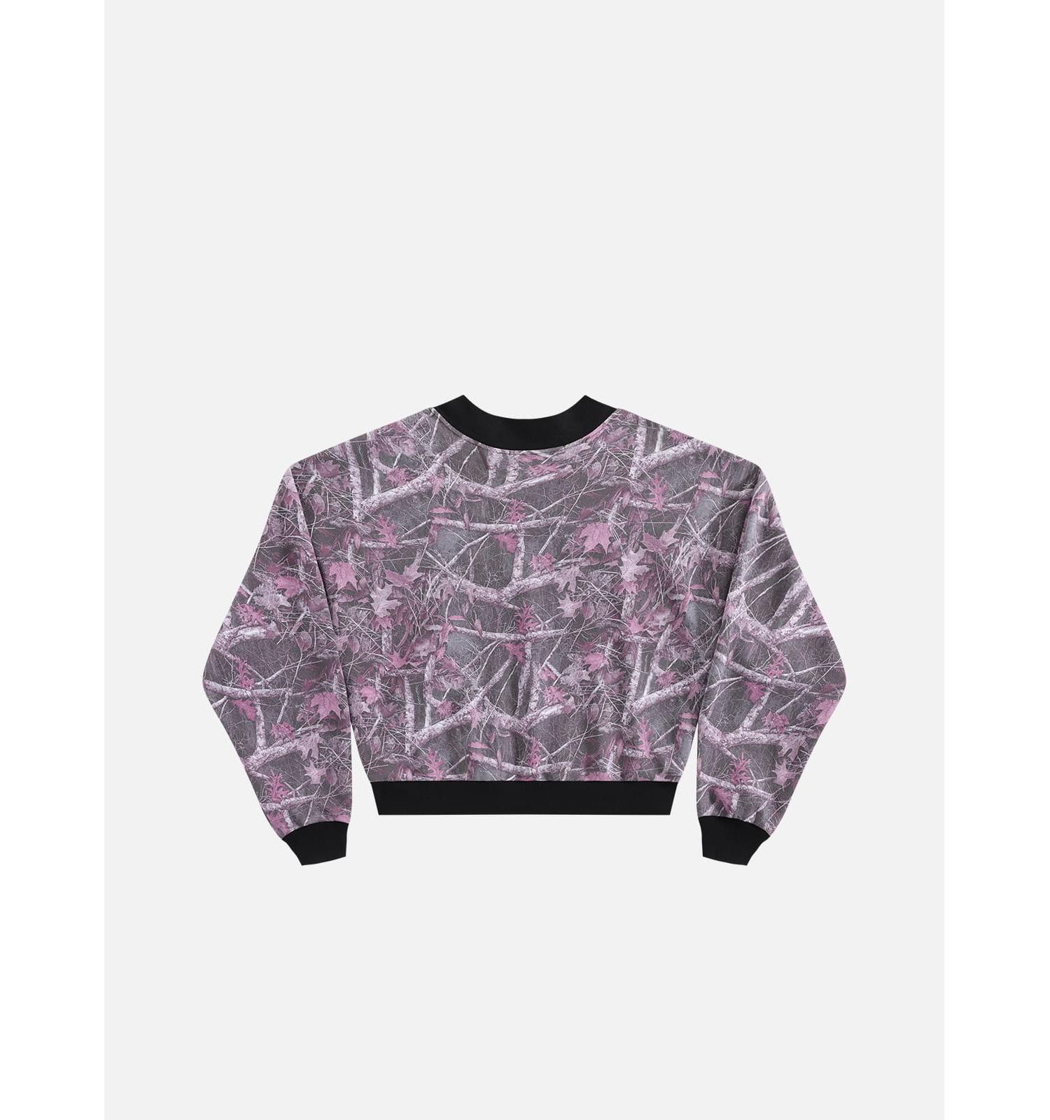 Men's A Boxy Camo Zip Up sweatshirt