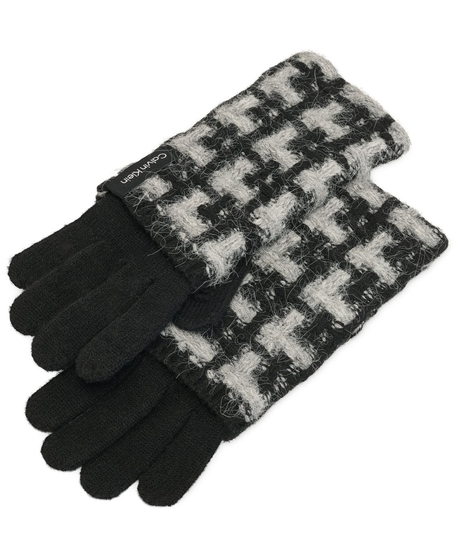 Women's Grid Knit Gloves