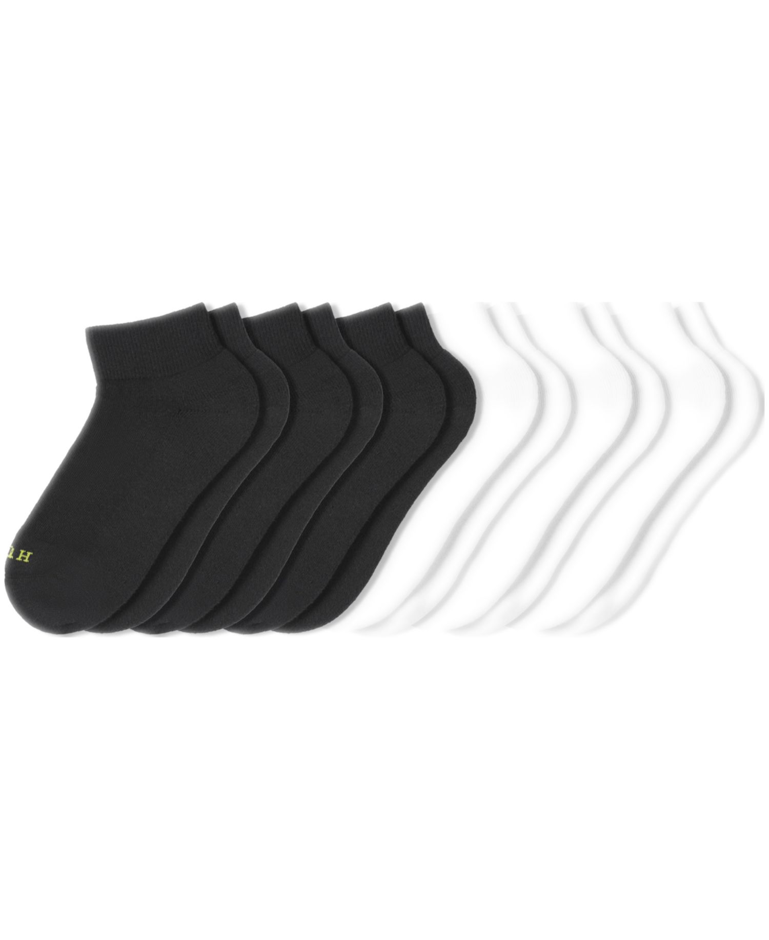 Women's Quarter Top 6 Pack Socks