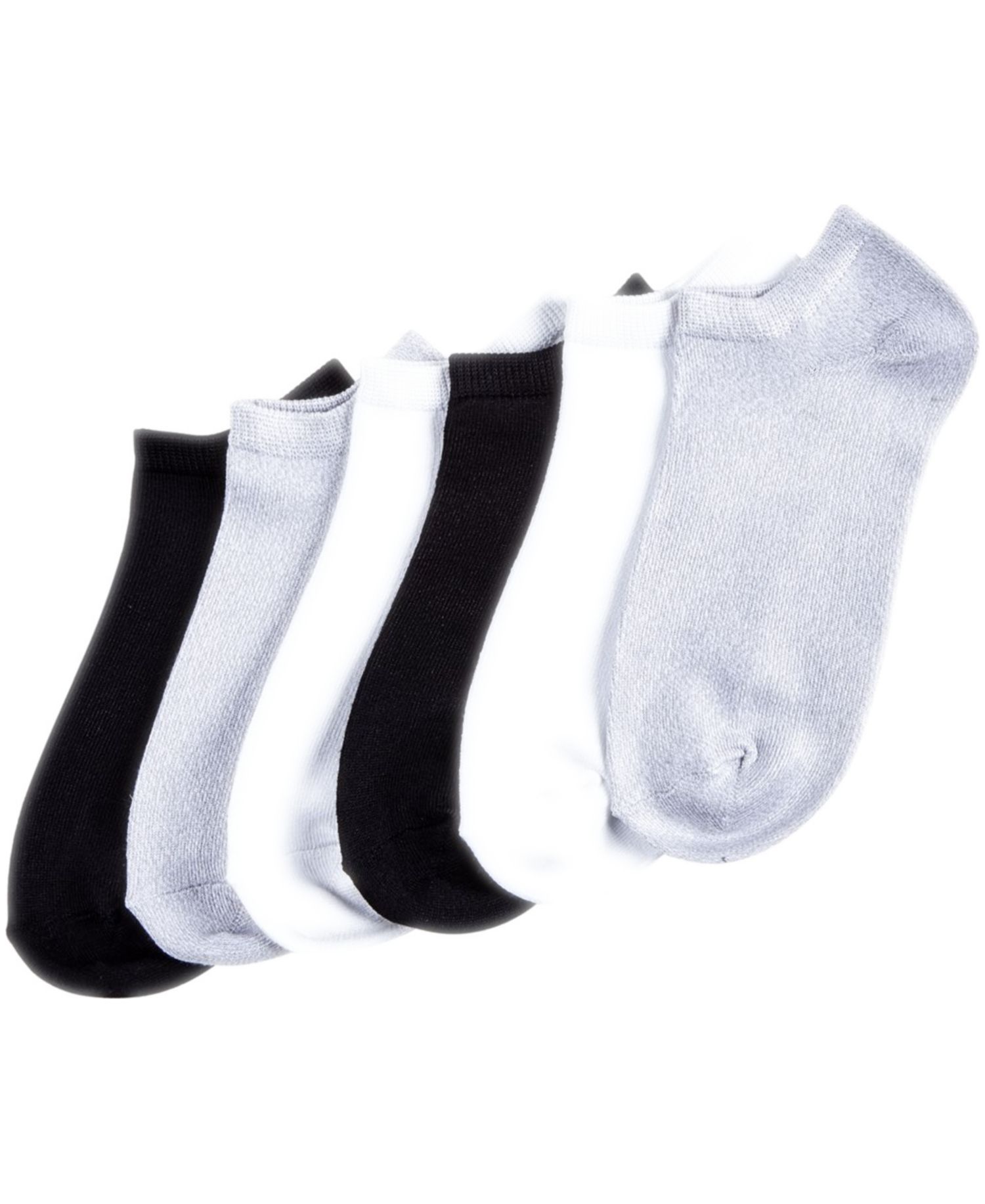 6 Pack Super-Soft Liner Socks