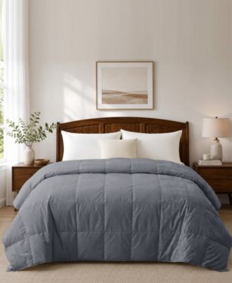Cotton Lightweight 75% White Down Blanket
