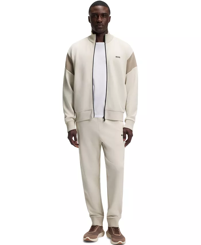 BOSS by Men's Cotton-Blend Regular-Fit Sweatshirt - thumbnail 4
