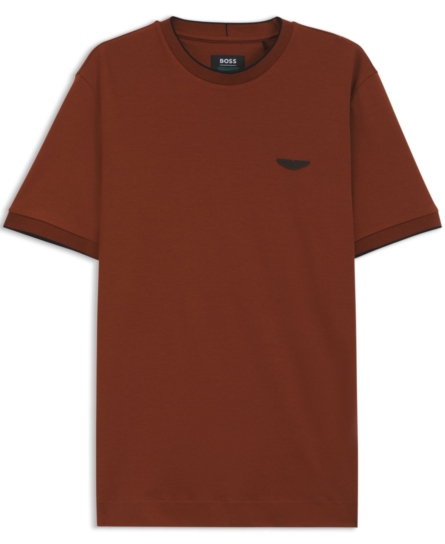 BOSS by x Aston Martin Men's Mercerized Cotton Regular-Fit T-Shirt