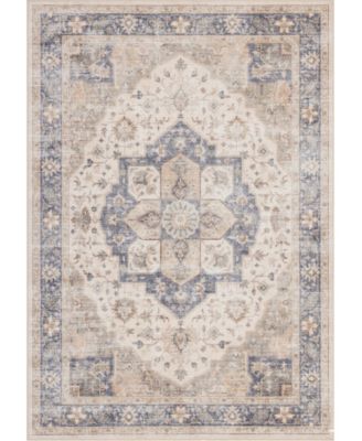Homewell Machine Washable HAM4005 2'x2'11" Runner Area Rug