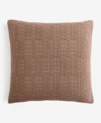 Chunky Basketweave Decorative Pillow, 18" x 18"