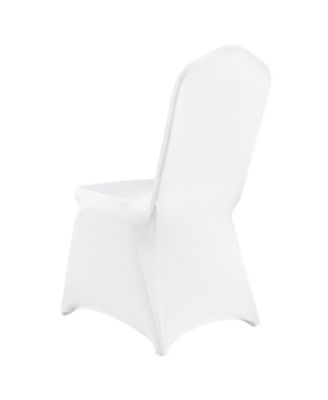 150 Pieces Stretch Spandex Folding Chair Covers Removable Washable Protective Slipcovers