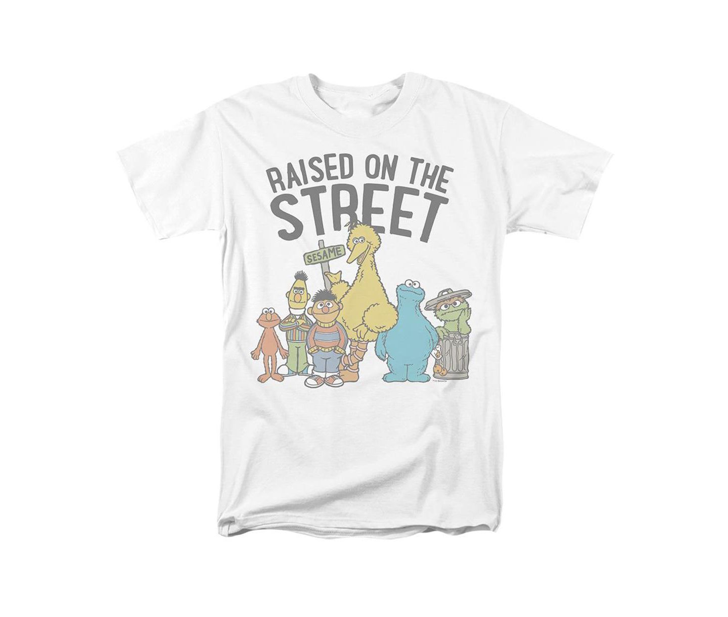 Мужская футболка Sesame Street The In My Hood, цвет: Белый — фото 1